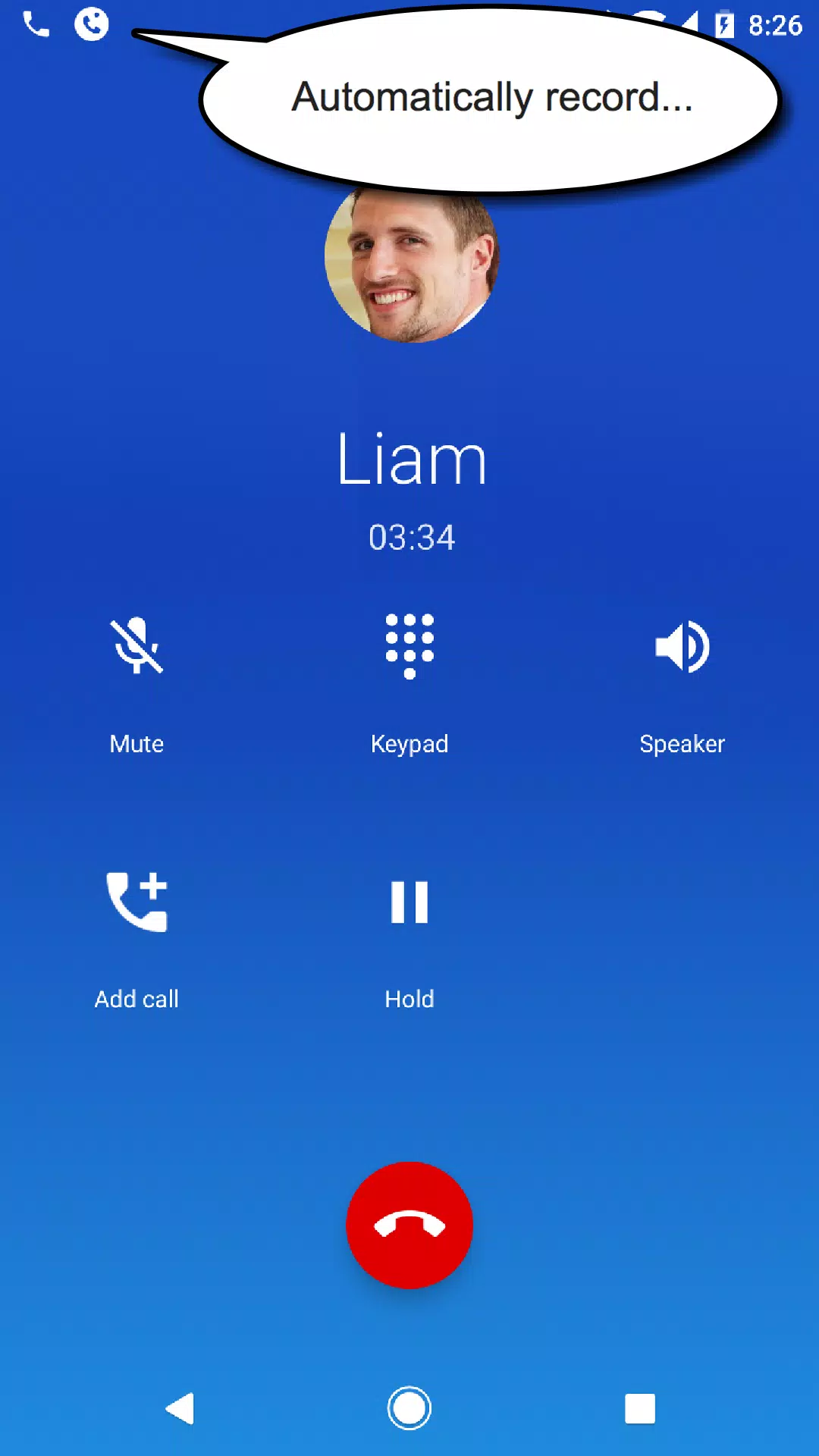 Call Recorder Screenshot 2