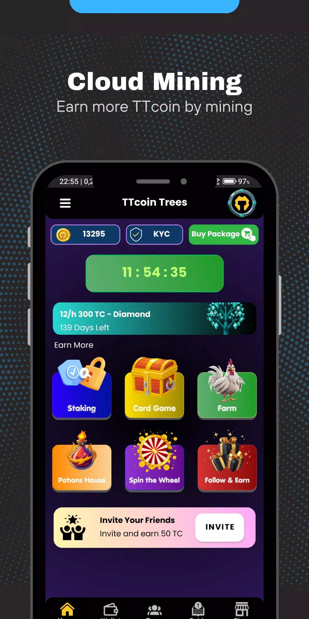 TTcoin Trees Screenshot 2