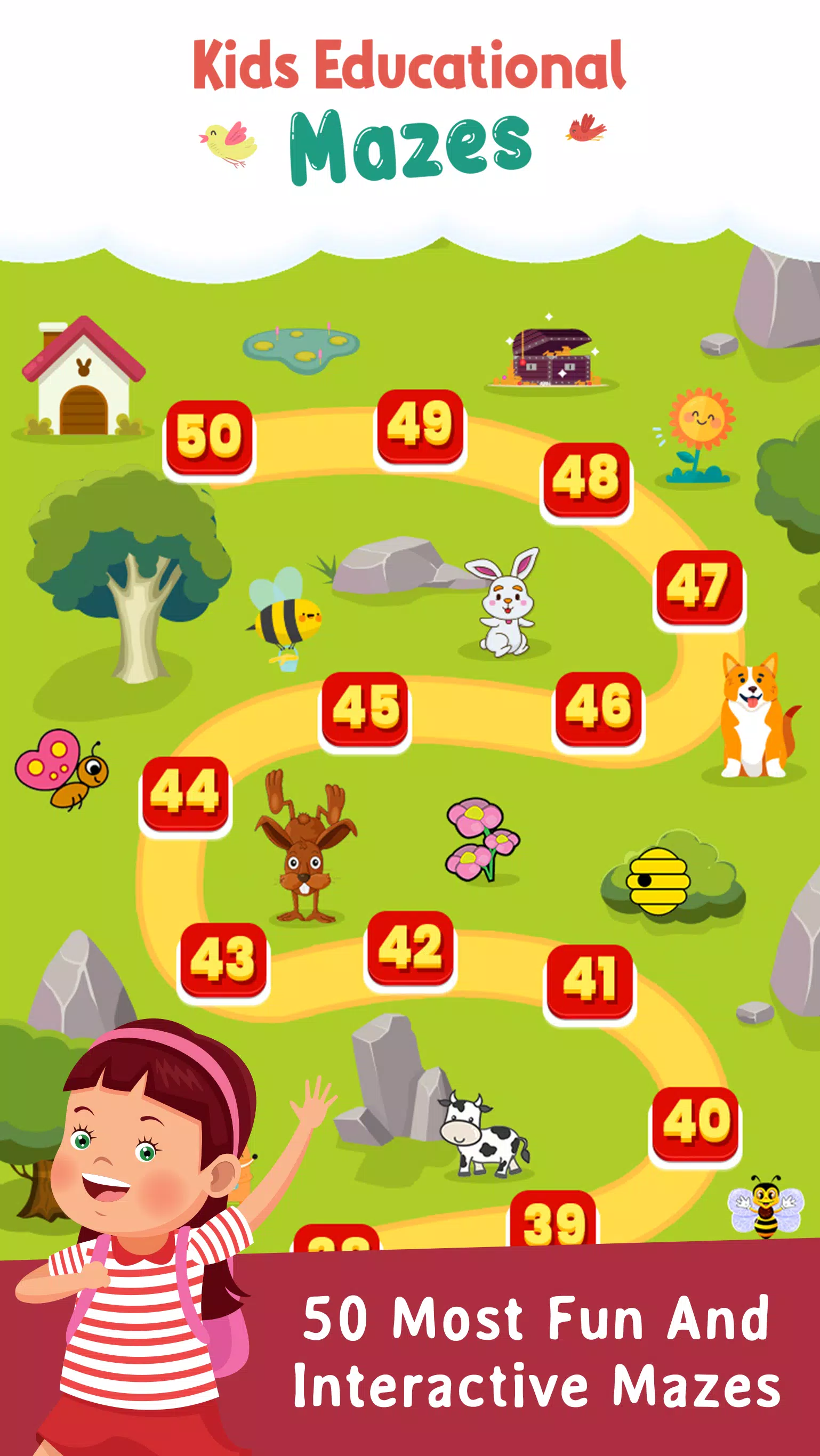 Kids Educational Mazes Puzzle Screenshot 4