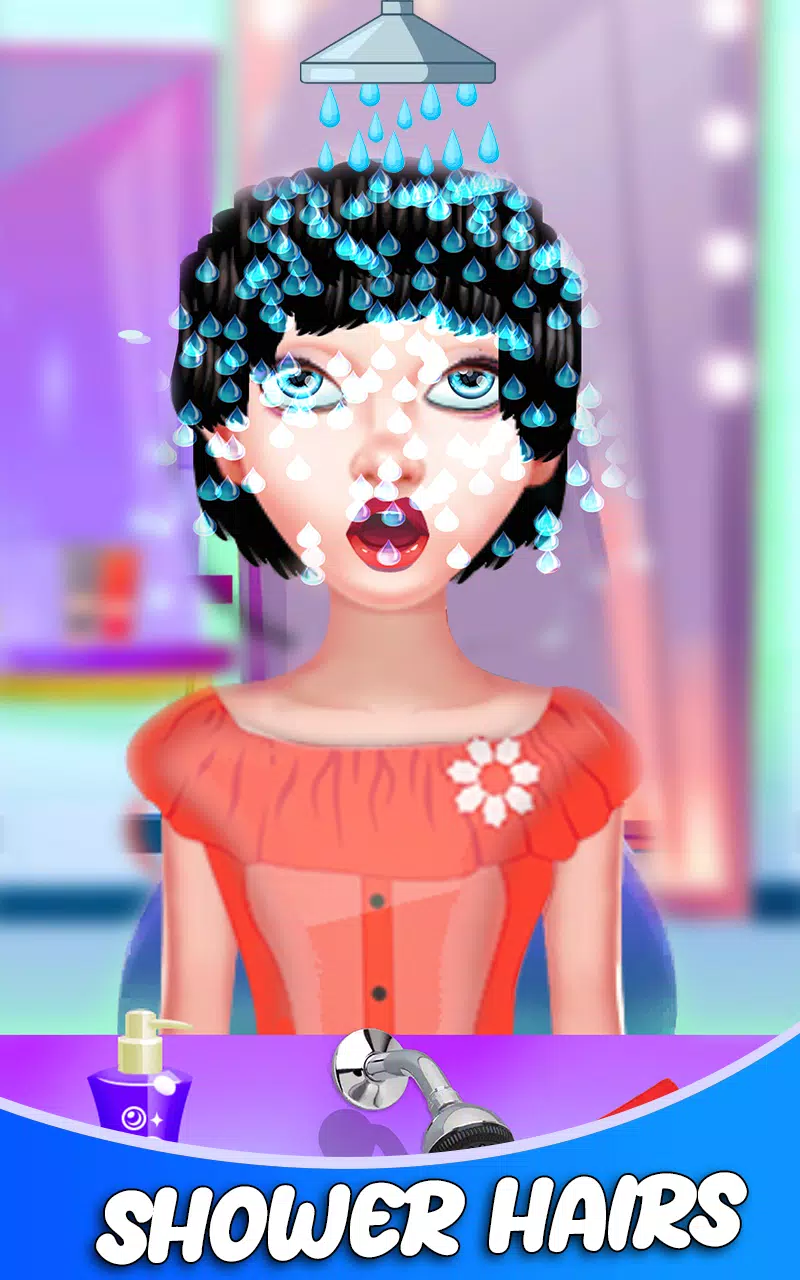 Fashion Girls Hair Salon Games Capture d’écran4