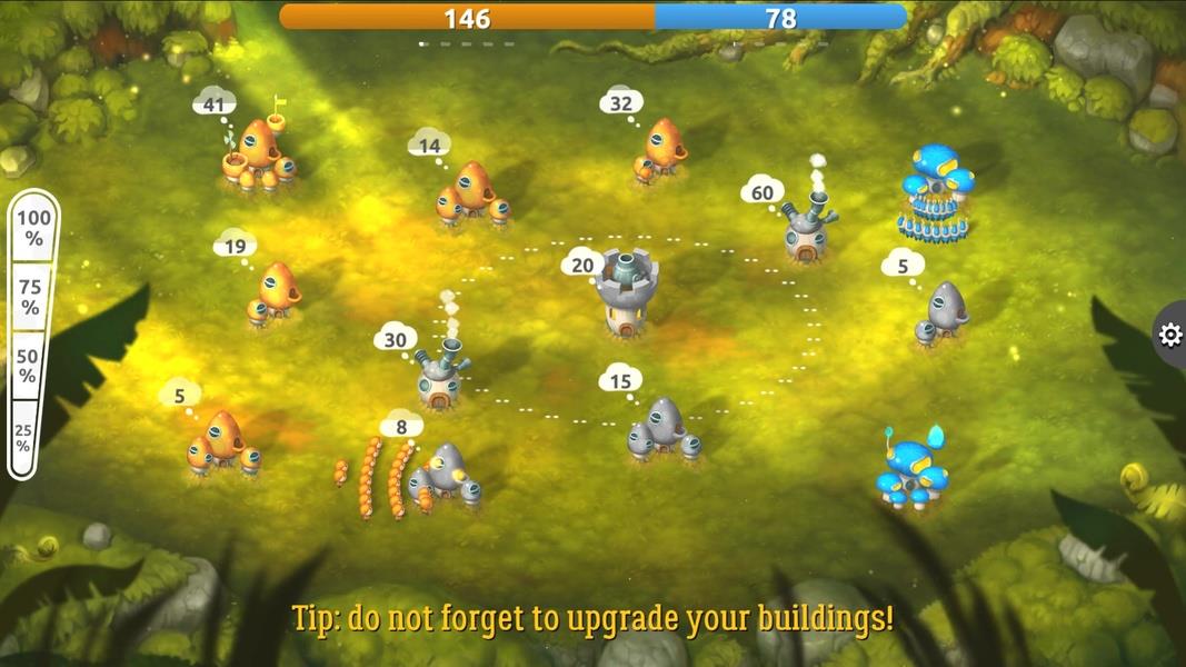 Mushroom Wars 2: RTS Strategy ảnh chụp màn hình 2