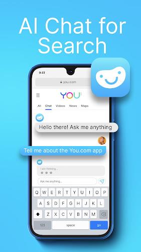 ภาพหน้าจอ You.com — Personalized AI Chat 1