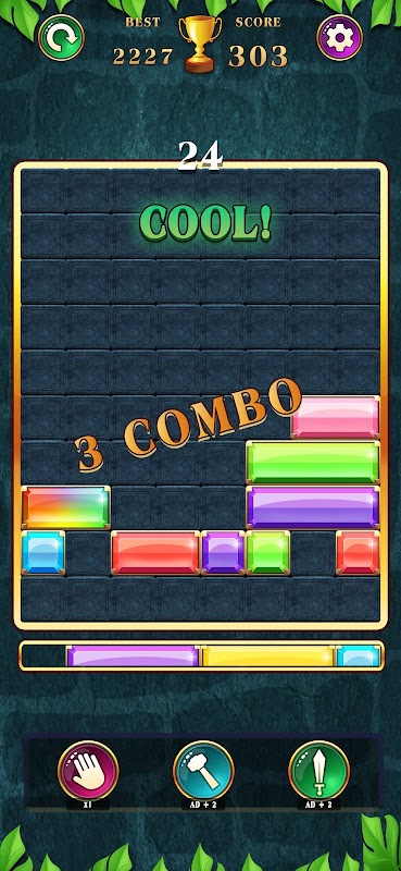 Block Puzzle Jewel Drop Blast Ảnh chụp màn hình 3