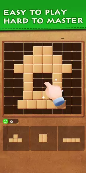 Wood Block Puzzle Classic Game屏幕截圖3