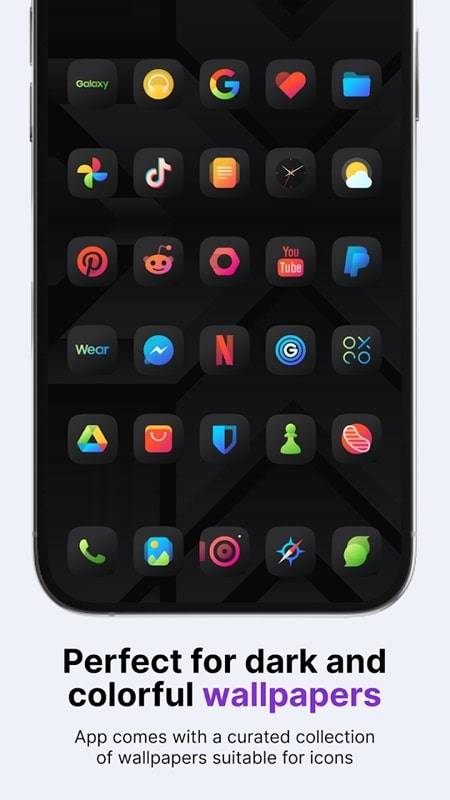 Athena Dark Icon Pack ကိုဖန်သားပြင်2