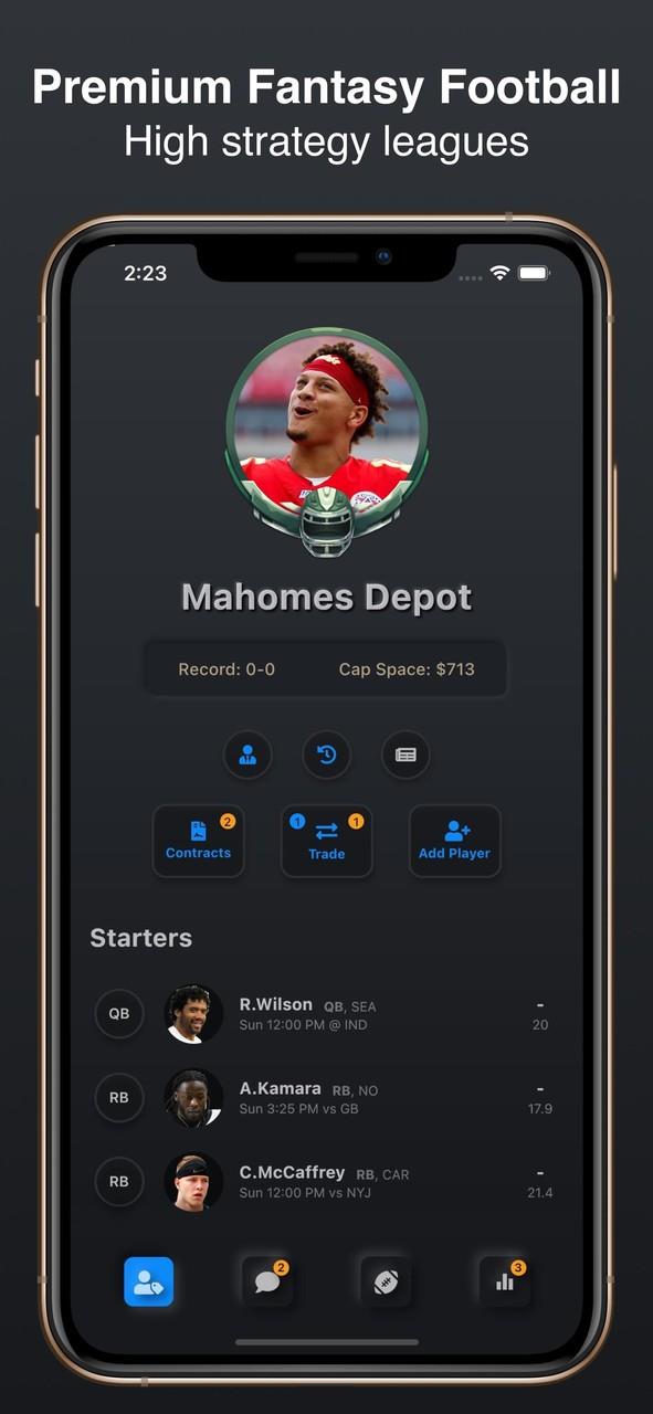 League Tycoon Fantasy Football ảnh chụp màn hình 1