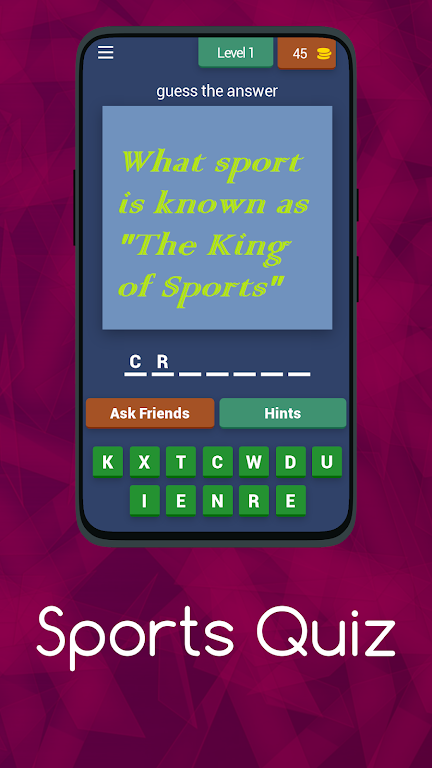 Sports Quiz স্ক্রিনশট 1