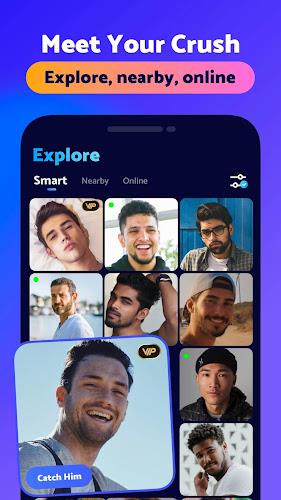 Blued: Gay Live Chat & Dating ảnh chụp màn hình 3