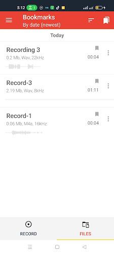 Voice Memos Capture d’écran4