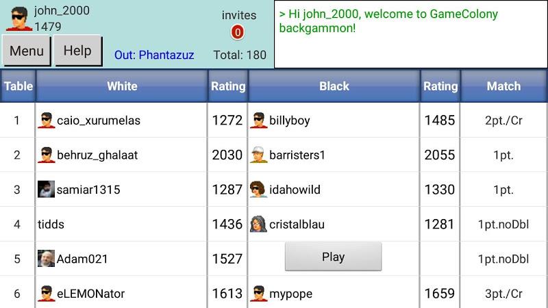 Backgammon Club Capture d’écran3