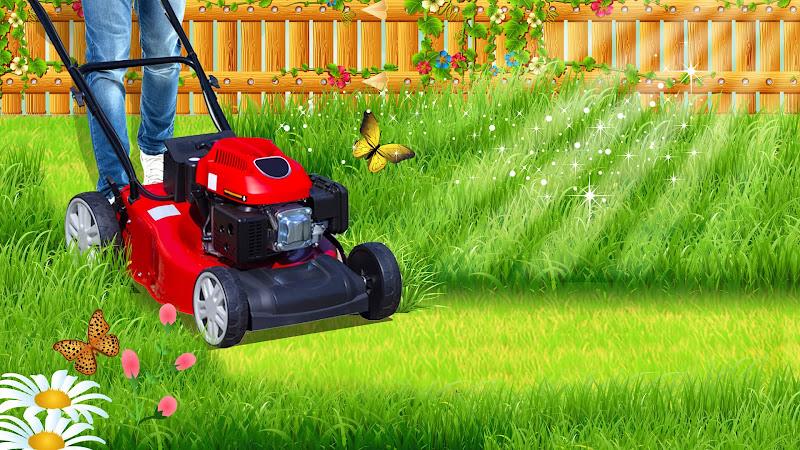 Lawn Mower Mowing Simulator Screenshot 1