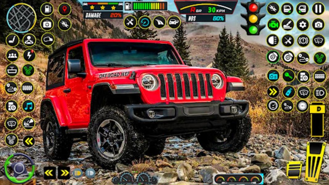 US Suv Jeep Driving: 4x4 Games स्क्रीनशॉट 3