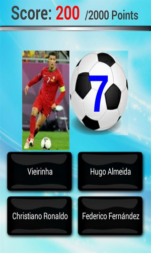 Football Players Quiz Pro captura de pantalla 4