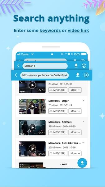 AnyMusic Downloader ảnh chụp màn hình 1