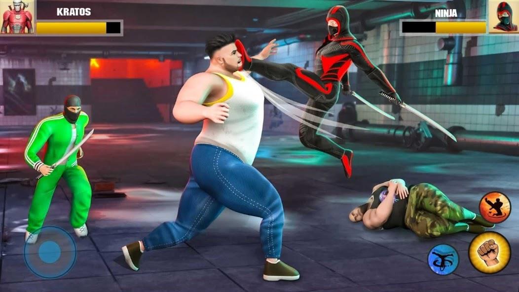 Street Fight: Beat Em Up Games Mod ekran görüntüsü 1