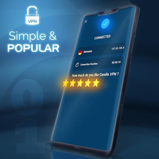 Candle VPN | فیلترشکن پرسرعت स्क्रीनशॉट 3