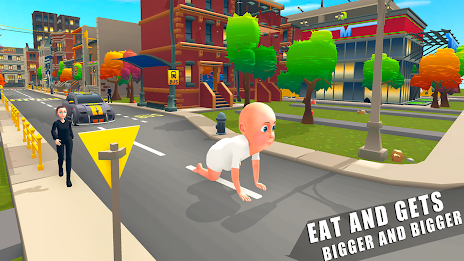 Hungry Baby Big Fat Simulator স্ক্রিনশট 2