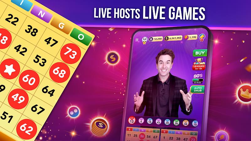 Live Play Bingo: Real Hosts ကိုဖန်သားပြင်2