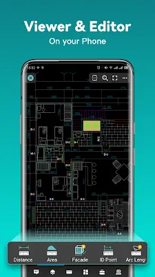 DWG FastView-CAD Viewer&Editor ekran görüntüsü 1