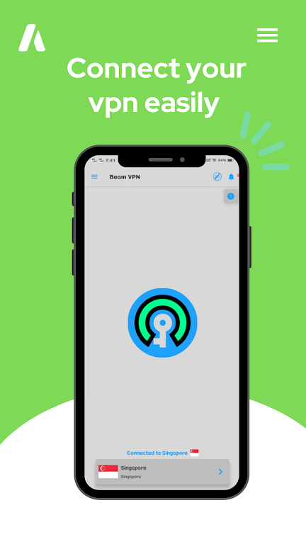 Screenshot Beam VPN - Fast & Secure 1