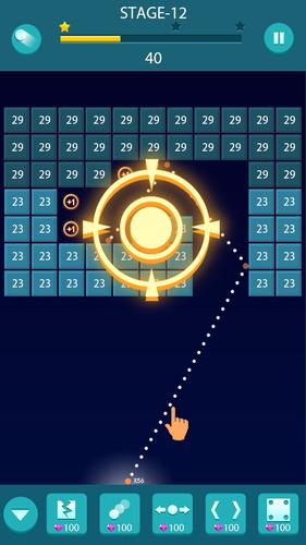 Bricks and Balls: レンガのブレーカーパズルスクリーンショット4