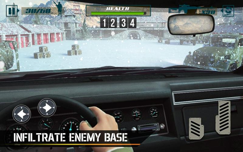 SWAT Sniper Fps Gun Games ảnh chụp màn hình 3