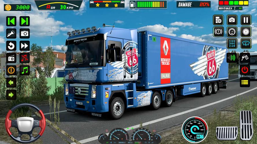 Highway Truck Simulator 2023 captura de pantalla 3