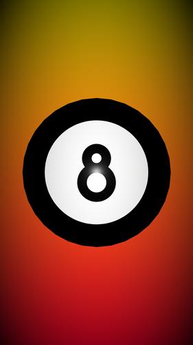 Magic 8 Ball Live Wallpaper 3D screenshot 3
