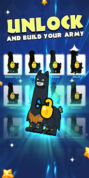 Mutant Llama: IDLE Breed Games屏幕截圖3
