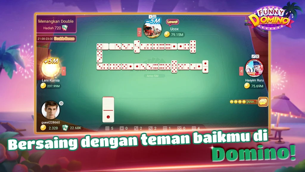 Funny Domino:Gaple QiuQiu Screenshot 2