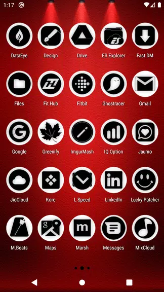 ภาพหน้าจอ Oreo White Icon Pack P2 3