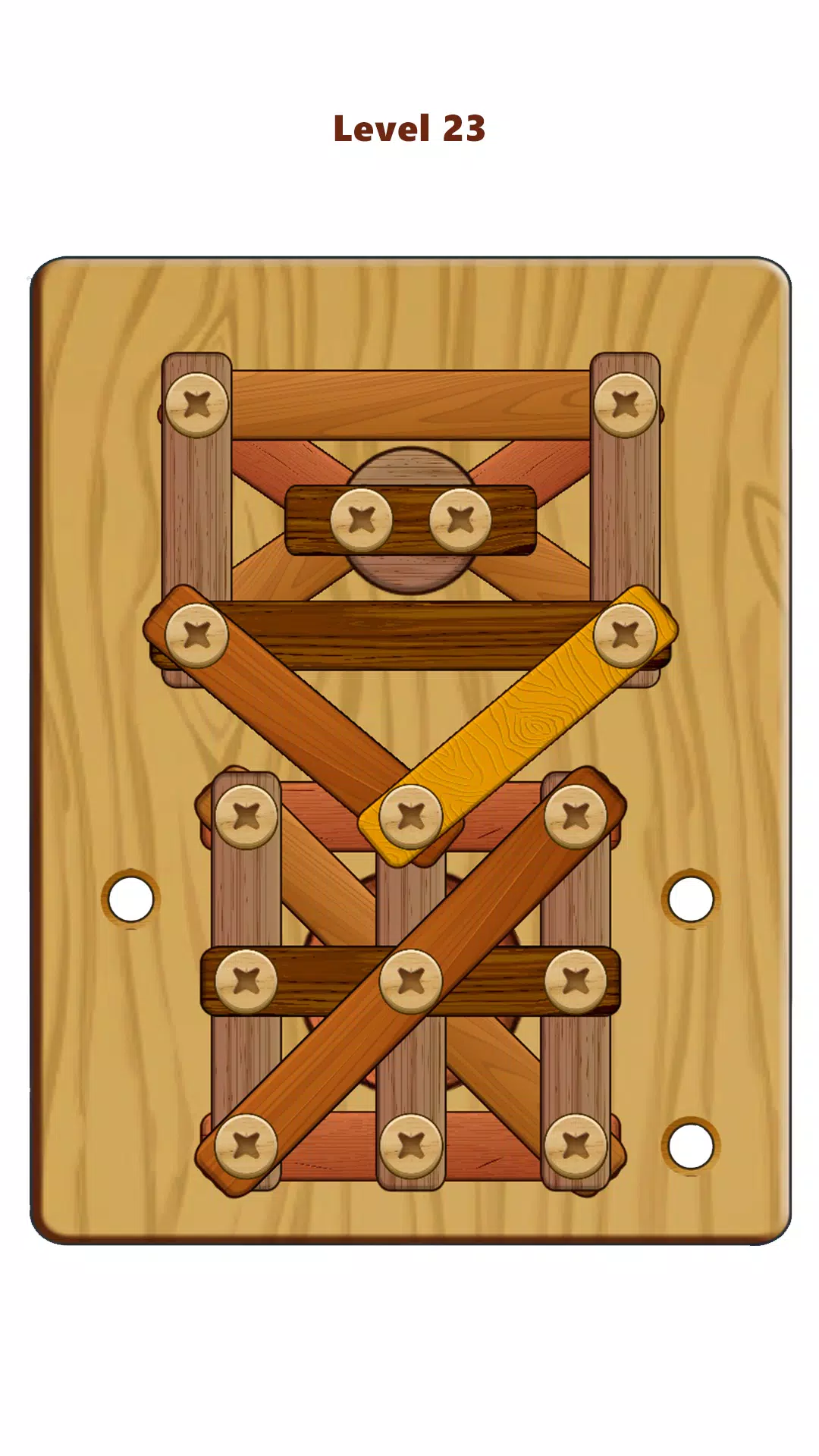 Wood Nuts & Bolts Puzzle স্ক্রিনশট 2