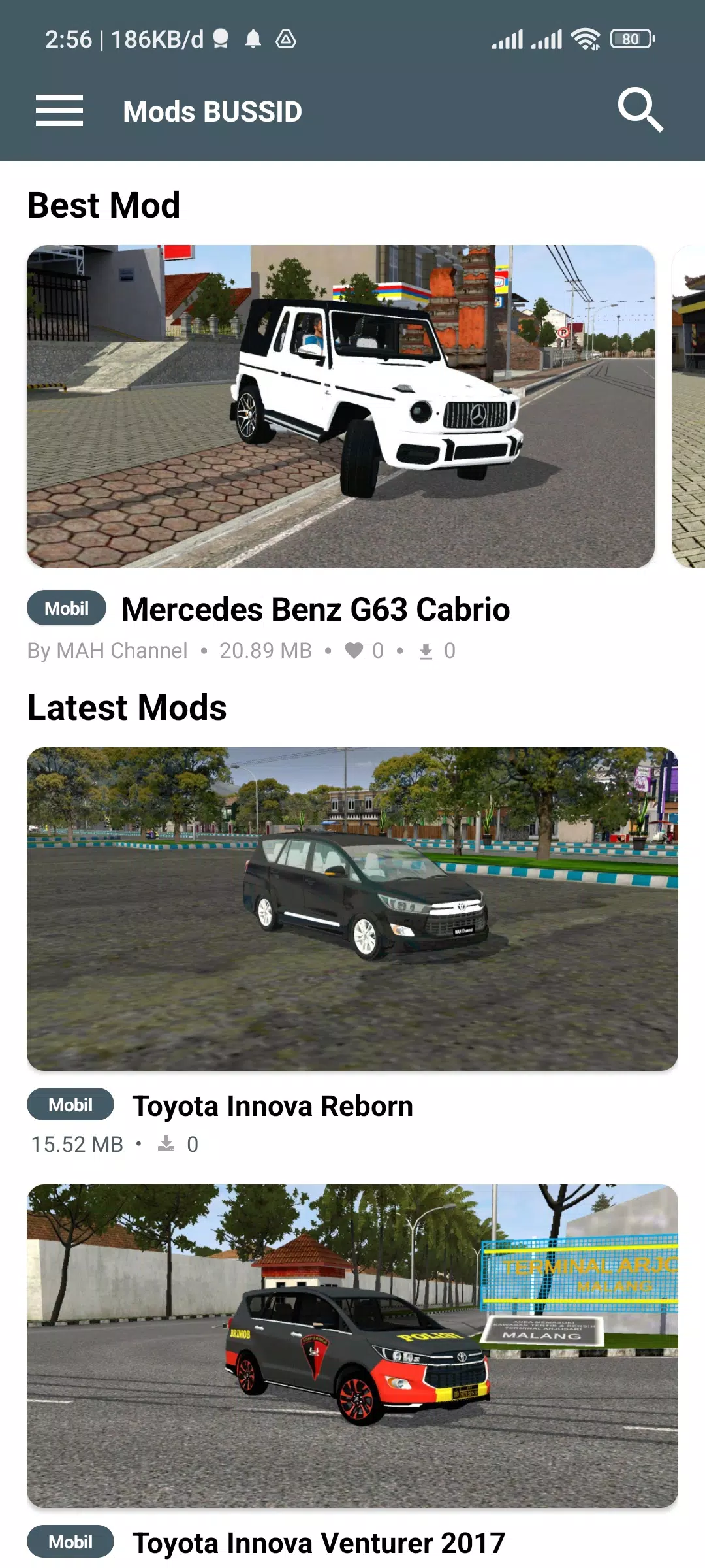 Mod Bussid Innova Travel Screenshot 4