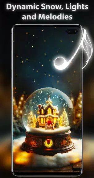 Snow Live Wallpaper屏幕截圖2