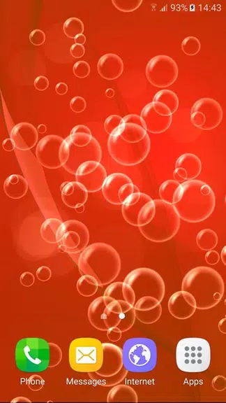 Bubble Live Wallpaper屏幕截圖3