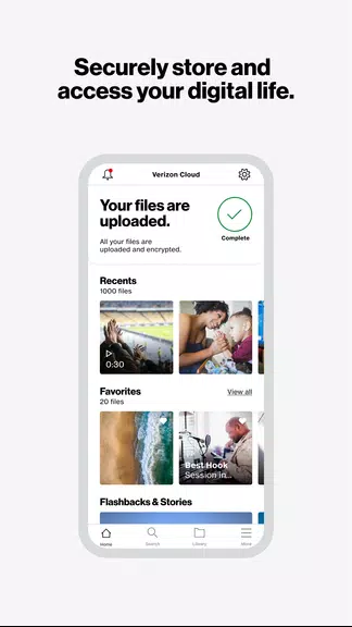 Verizon Cloud Screenshot 1