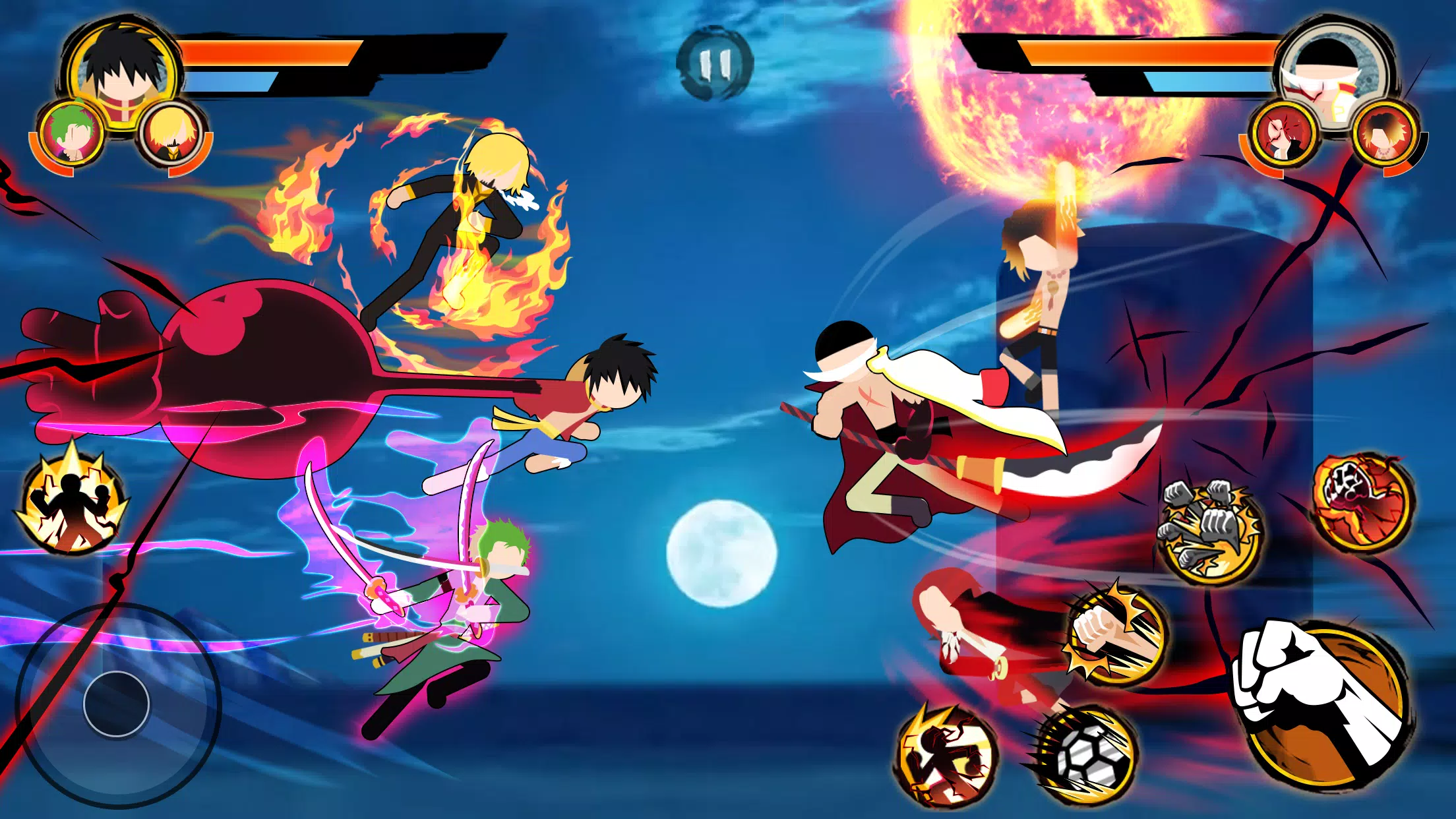 Stick Pirates Fight captura de pantalla 2