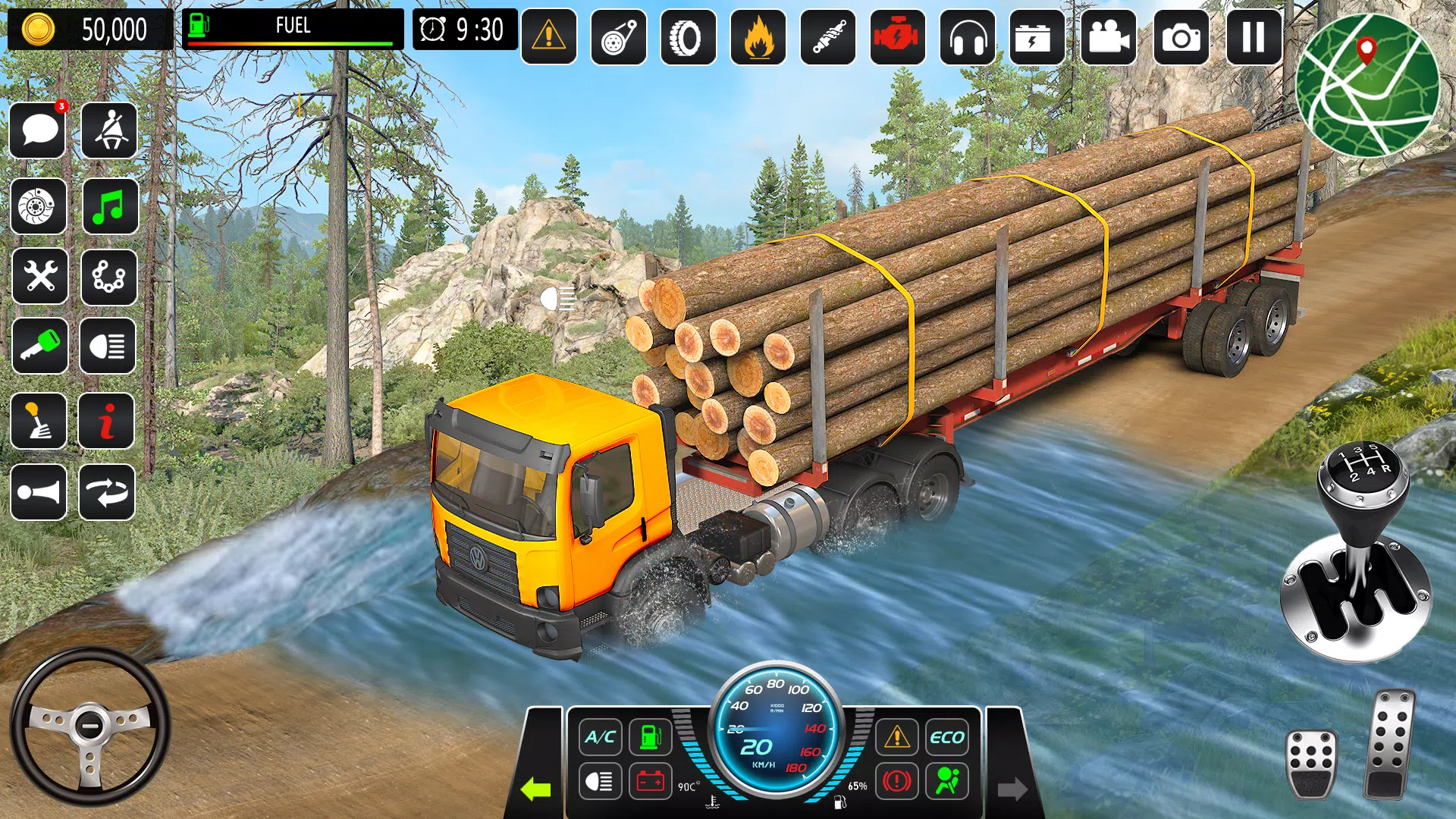 ภาพหน้าจอ Mountain Truck Driving Games 3