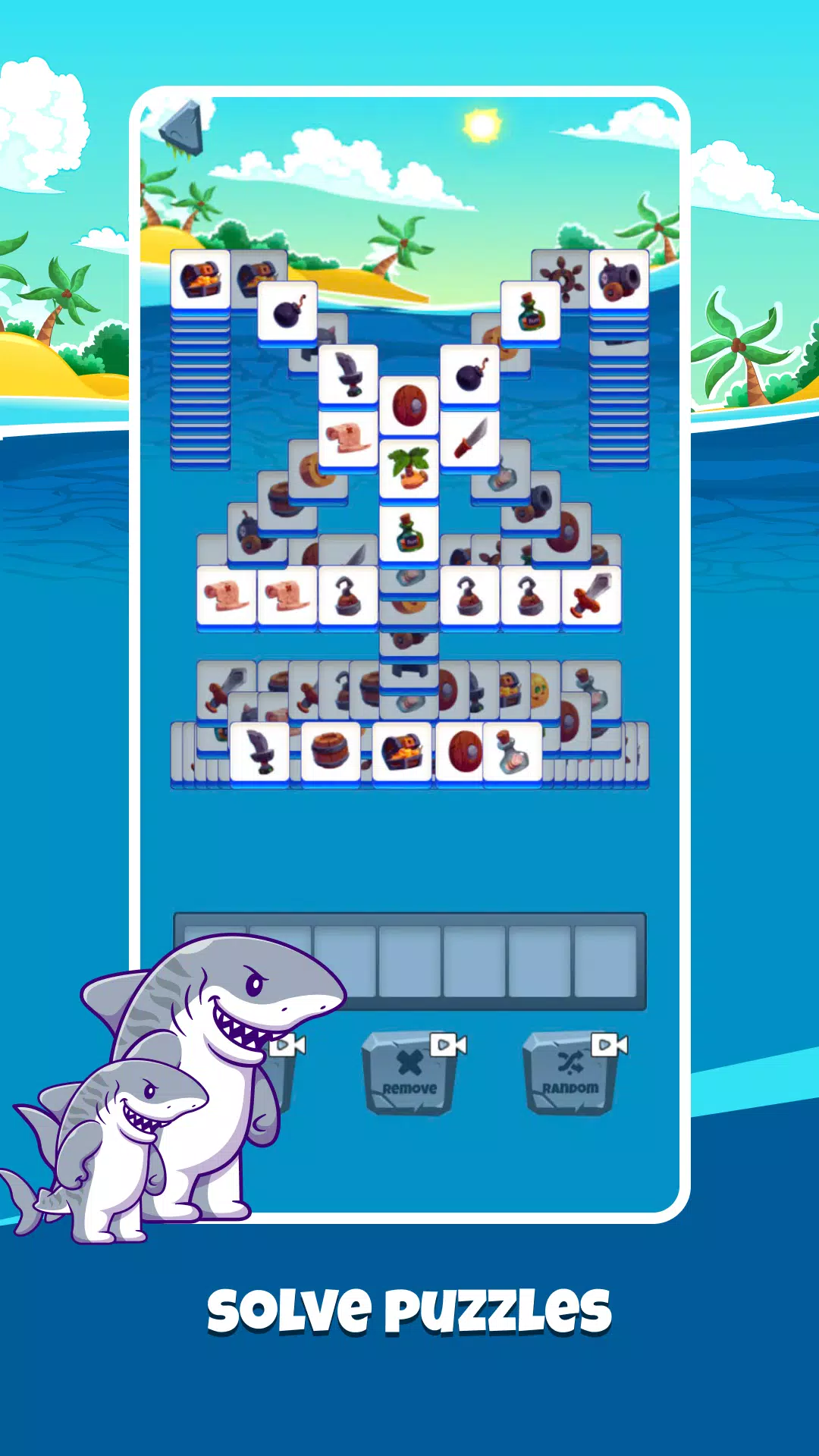 Shark Attack:Match Puzzle Game屏幕截圖2