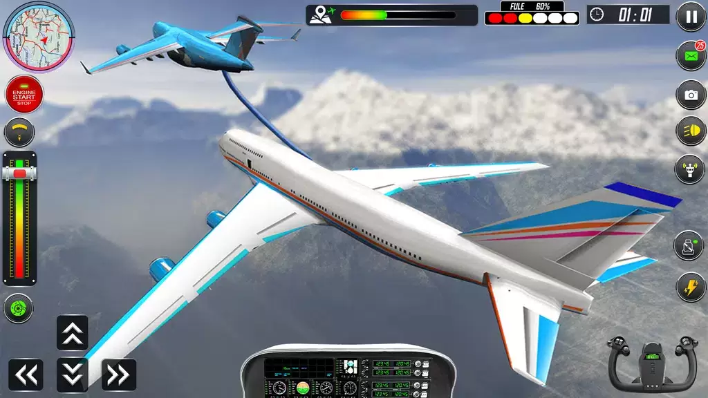 Real Plane Landing Simulator captura de pantalla 4