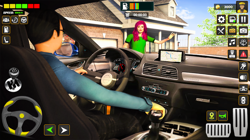 City Cab Driver Car Taxi Games屏幕截圖1