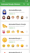 Animated Emojis WAStickerApps Captura de tela 1