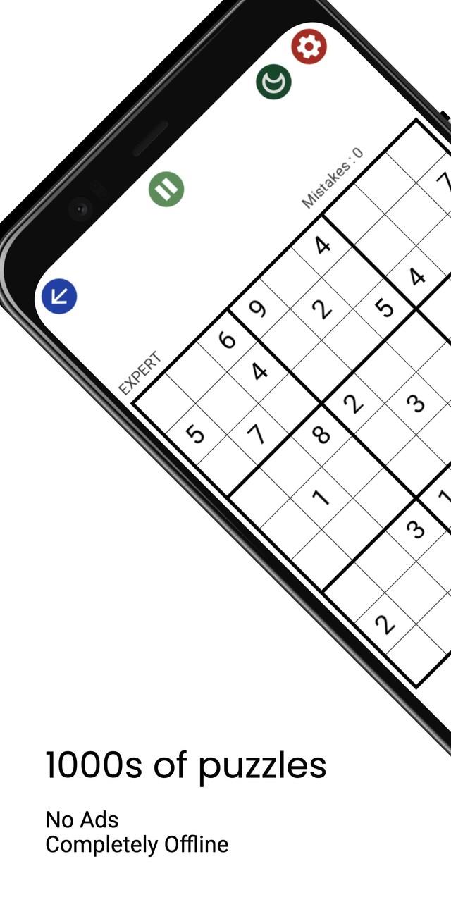 Sudoku - Classic & Jigsaw ကိုဖန်သားပြင်1