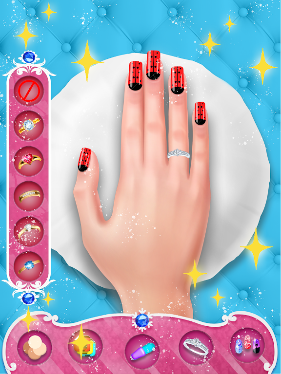 Fashion Nail Polish Salon Game ကိုဖန်သားပြင်3