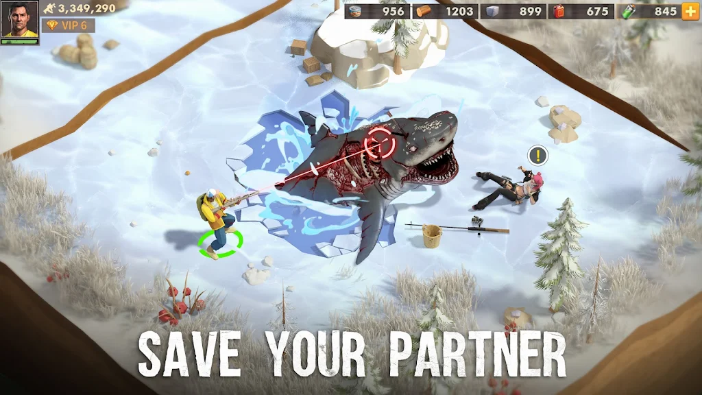 ภาพหน้าจอ Tiles of Survival：Pioneer 4