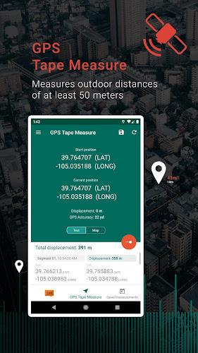 My GPS Tape Measure ekran görüntüsü 1