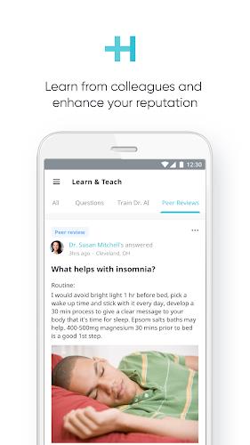 HealthTap for Doctors captura de pantalla 1