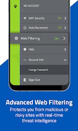 Webroot WiFi Security VPN 스크린 샷 4