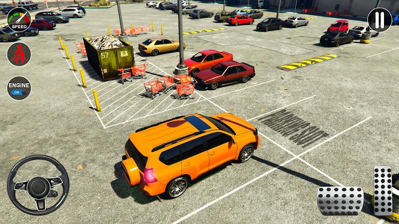 Prado Car Parking 3D Car Games Screenshot 1