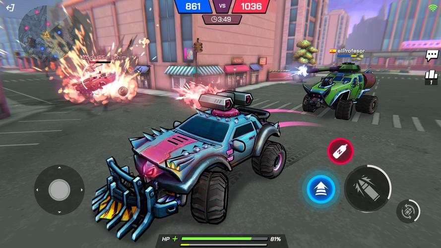 Battle Cars экрана 3